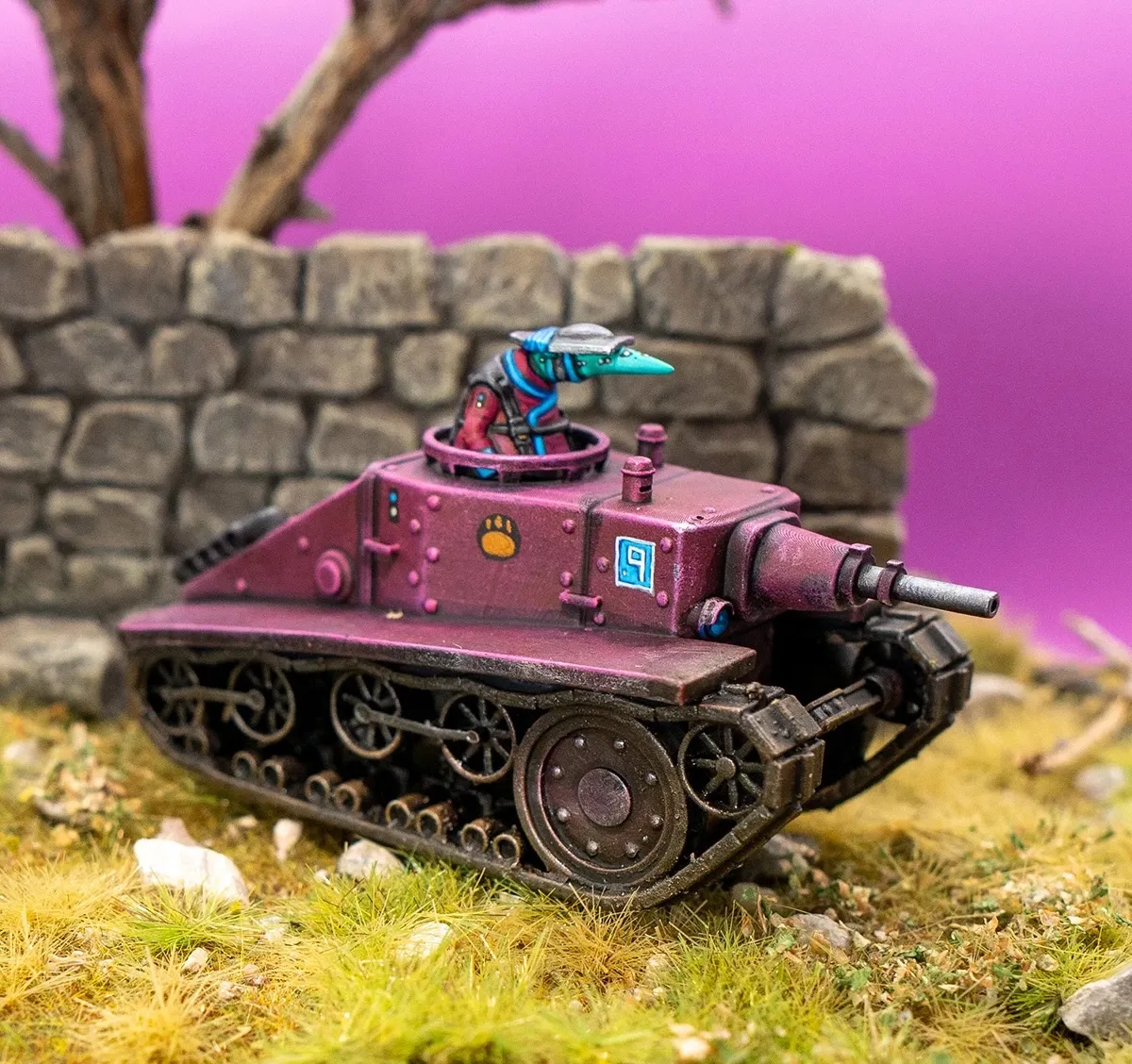 Painted Quar hobby example 3